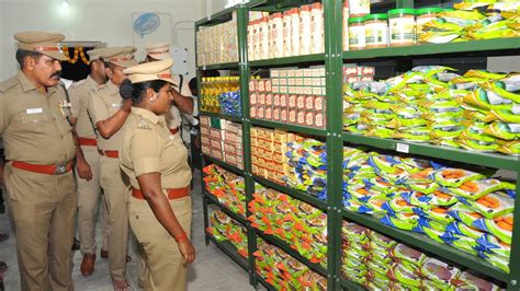 police canteens in tamilnadu